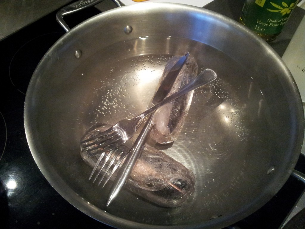 Lotte en feuille d'algues, légumes d'automne et fumet de poisson Le